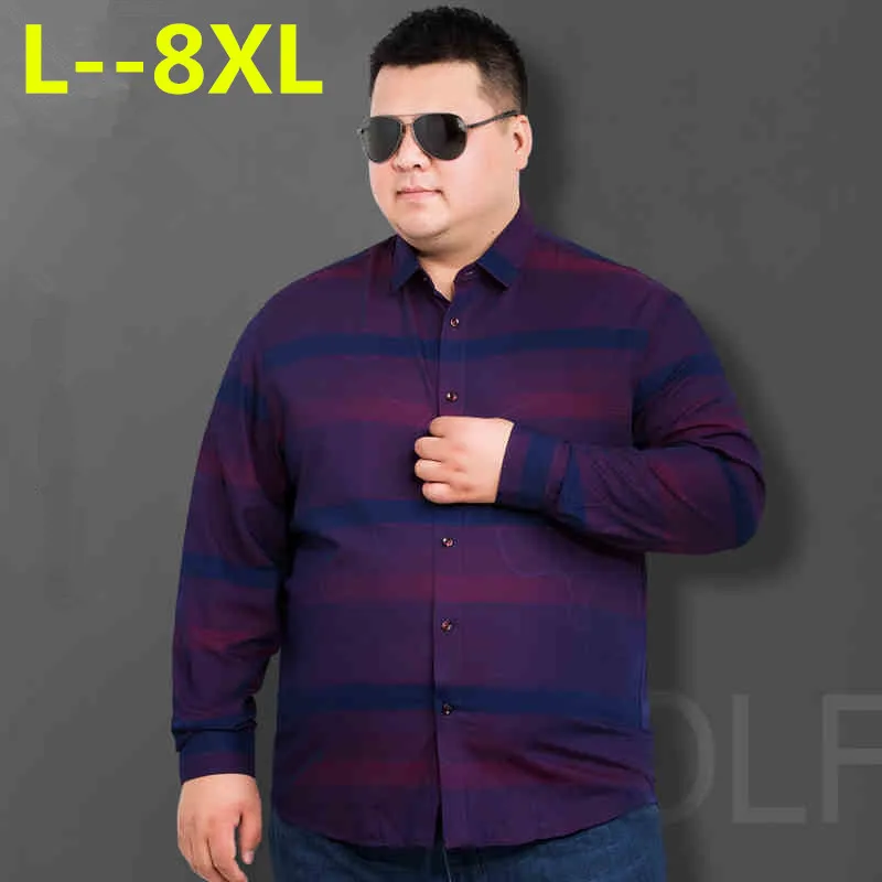 Мужская рубашка 5X 8XL 6XL, деловые повседневные рубашки, Новое поступление, мужская одежда известного бренда, полосатая рубашка с длинным рука...
Мужская рубашка 5X 8XL 6XL, деловые повседневные рубашки, Новое поступление, мужская одежда известного бренда, полосатая рубашка с длинным рука...