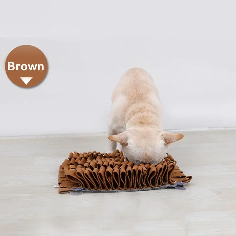 Pet Dog Feeding Food Bowls Food Blanket Pad Training Sniffing Feel Puppy Slow Down Eating Feeder Interactive Puzzle Pet Supplies 
Pet Dog Feeding Food Bowls Food Blanket Pad Training Sniffing Feel Puppy Slow Down Eating Feeder Interactive Puzzle Pet Supplies
