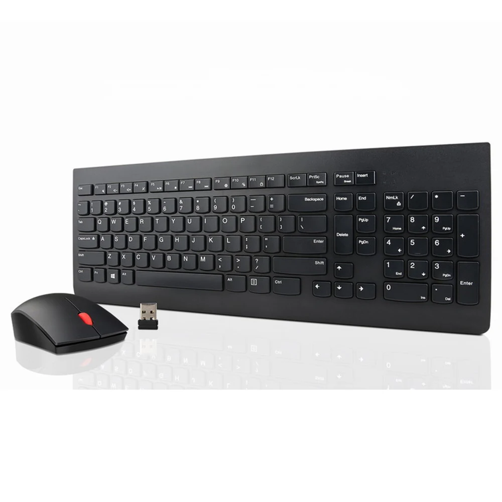 Цифровая клавиатура для lenovo 4X30M39458 беспроводная и мышь Combo US Layout 2 4 ГГц с USB