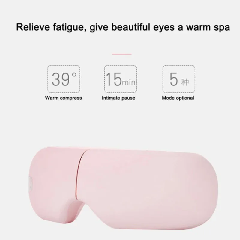 Bluetooth Smart Eye Protection Hot Compress Music Multi-Function Eye Mask Massager
Bluetooth Smart Eye Protection Hot Compress Music Multi-Function Eye Mask Massager