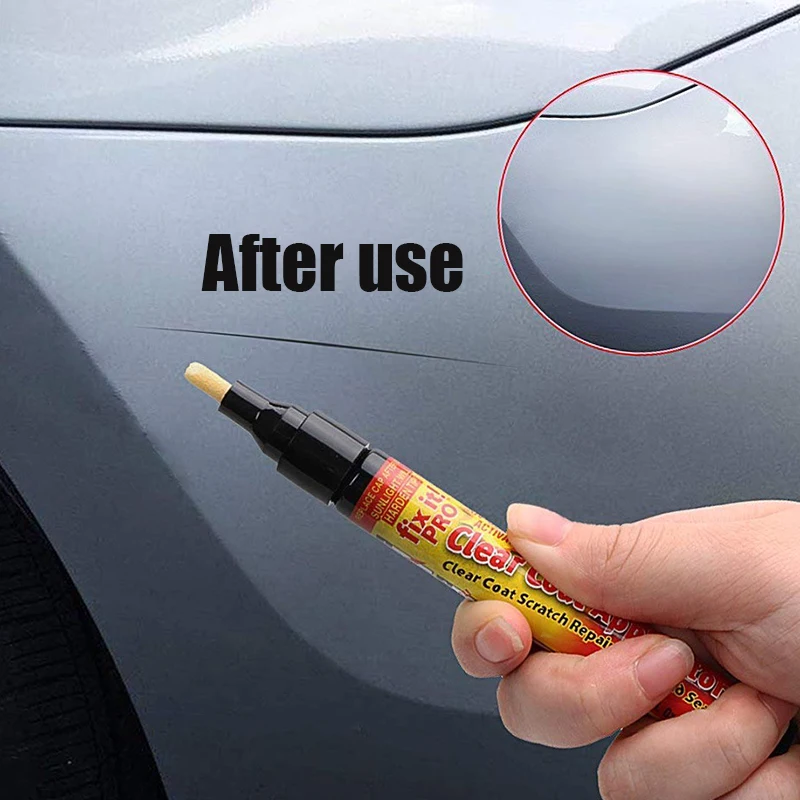 Fix It Pro Mending Car Remover Scratch Repair Paint Pen Clear Coat Applicator With Retail Box Free Shipping | Автомобили и