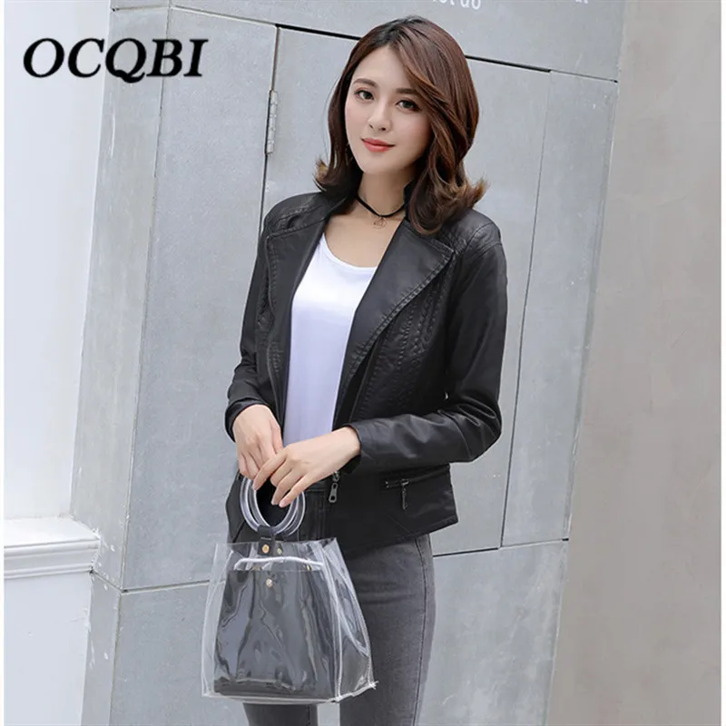 2019 весенние пальто и куртки, Модная приталенная Офисная женская уличная одежда на молнии, куртка-бомбер, мотоциклетная куртка из искусствен...
2019 весенние пальто и куртки, Модная приталенная Офисная женская уличная одежда на молнии, куртка-бомбер, мотоциклетная куртка из искусствен...