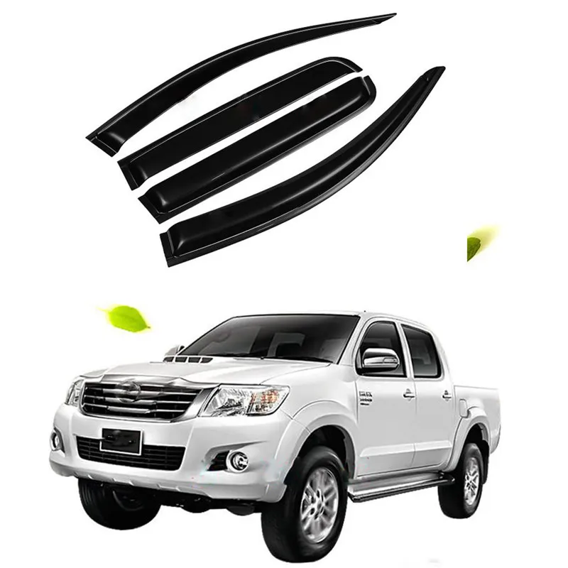 2005-2018 автомобильный дефлектор для защиты от ветра навесы для HILUX VIGO черное окно дефлектор щиток от дождя, пригодный для HILUX VIGO
2005-2018 автомобильный дефлектор для защиты от ветра навесы для HILUX VIGO черное окно дефлектор щиток от дождя, пригодный для HILUX VIGO