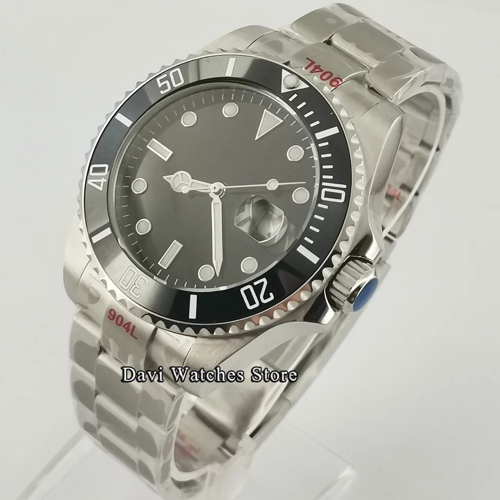 40mm/43mm Sterile Mens Watches Black Dial Luxury 24 jewels Japan NH35 Automatic Male Watches Ceramic Bezel Wristwatch 
40mm/43mm Sterile Mens Watches Black Dial Luxury 24 jewels Japan NH35 Automatic Male Watches Ceramic Bezel Wristwatch