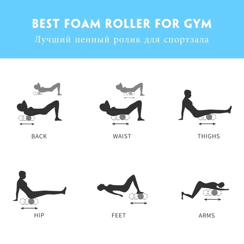 Yoga Column Fitness Hall Foam Pilates Exercise Back Muscle Massage Roller Fitness Soft Block Muscle Roller Drop Transportation
Yoga Column Fitness Hall Foam Pilates Exercise Back Muscle Massage Roller Fitness Soft Block Muscle Roller Drop Transportation