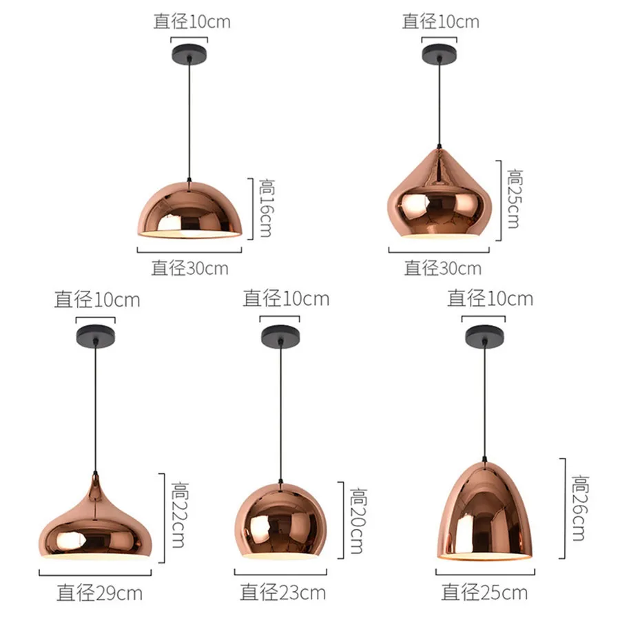 E27 Nordic Rose Gold Pendant Lights Artistic Personality Mirror Pendant Lamp Restaurant Bar Cafe Loft Hanging Light
E27 Nordic Rose Gold Pendant Lights Artistic Personality Mirror Pendant Lamp Restaurant Bar Cafe Loft Hanging Light