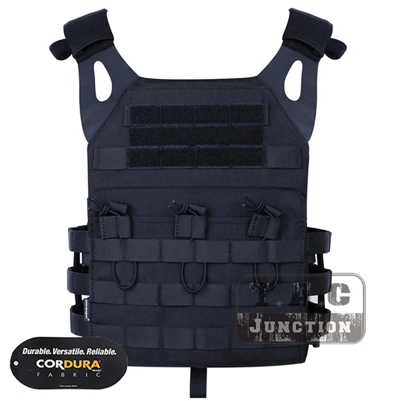 Emerson Tactical Jumpable Plate Carrier Body Armor + Plates CP Style JPC Lightweight Vest Black
Emerson Tactical Jumpable Plate Carrier Body Armor + Plates CP Style JPC Lightweight Vest Black