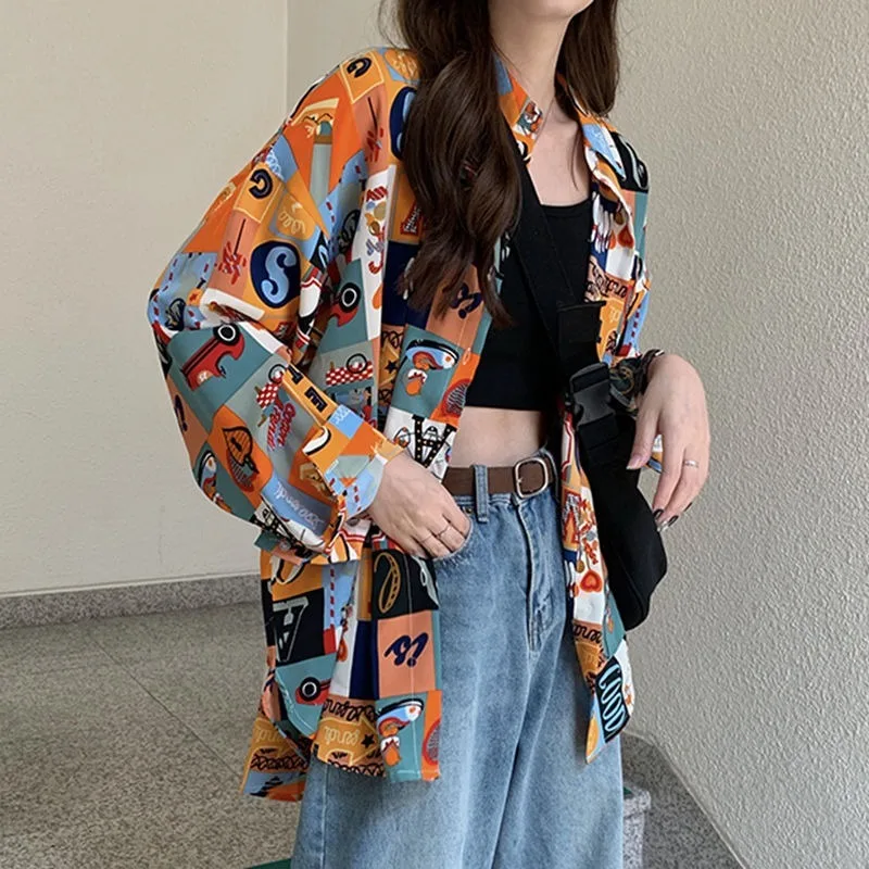 Clothes Summer Women's Clothing Street Style Women Tops Harajuku Shirt Boho Blouse for Women Long Sleeve Shirt HH235
Clothes Summer Women's Clothing Street Style Women Tops Harajuku Shirt Boho Blouse for Women Long Sleeve Shirt HH235