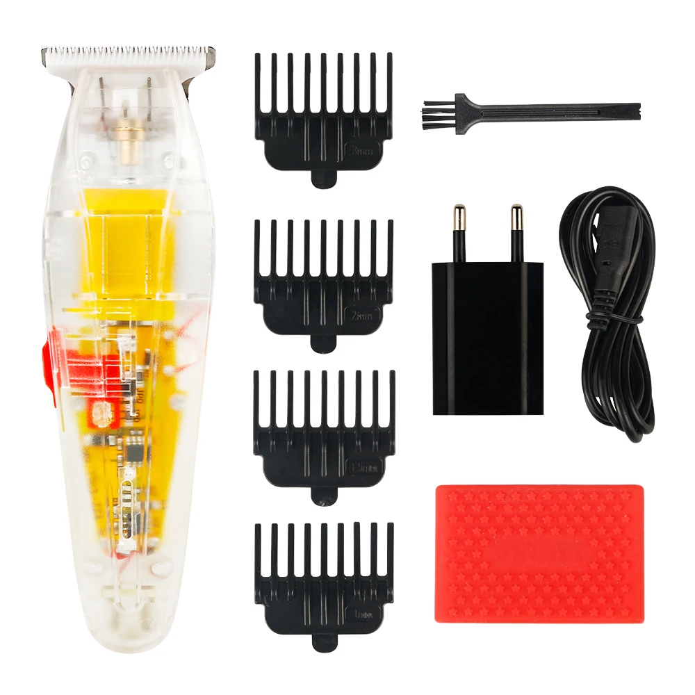 Electric Hair Clipper Rechargeable Hair Cutting Machine Hair Trimmer Shaver Beard Barber Haircut Tools Transparent Cover Clipper
Electric Hair Clipper Rechargeable Hair Cutting Machine Hair Trimmer Shaver Beard Barber Haircut Tools Transparent Cover Clipper