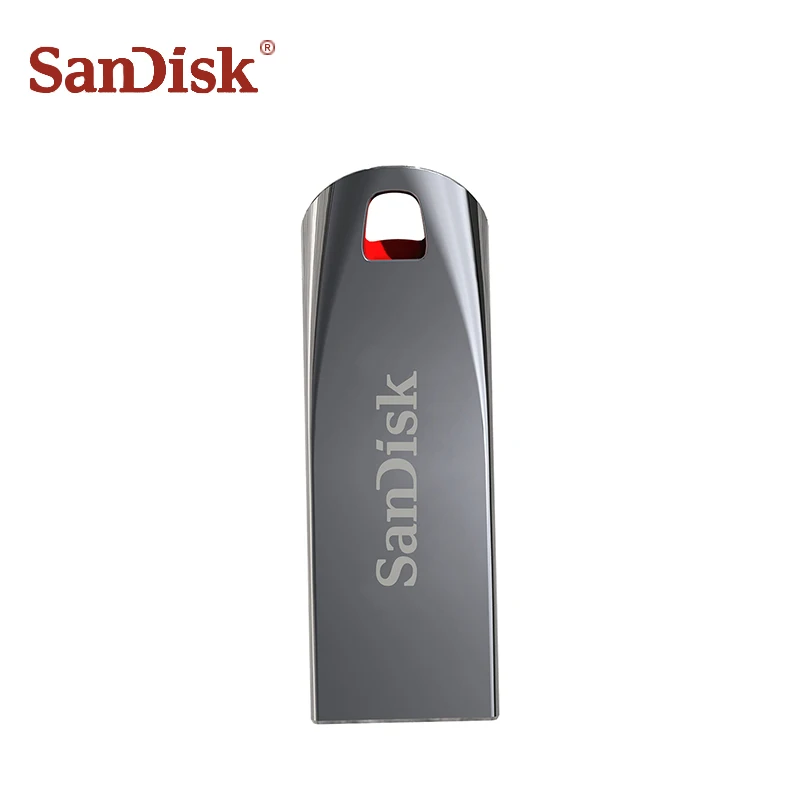 SanDisk Metal CZ71 USB флэш-накопитель 64 ГБ 32 16 8 2 0 Pendirve оригинальная флеш-память Флешка usb