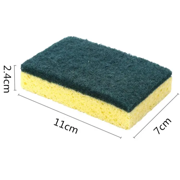 10 Pcs Wood pulp cotton scouring pads dishwashing sponges wipes household kitchens absorbent non-stick oil washing pots dish
10 Pcs Wood pulp cotton scouring pads dishwashing sponges wipes household kitchens absorbent non-stick oil washing pots dish