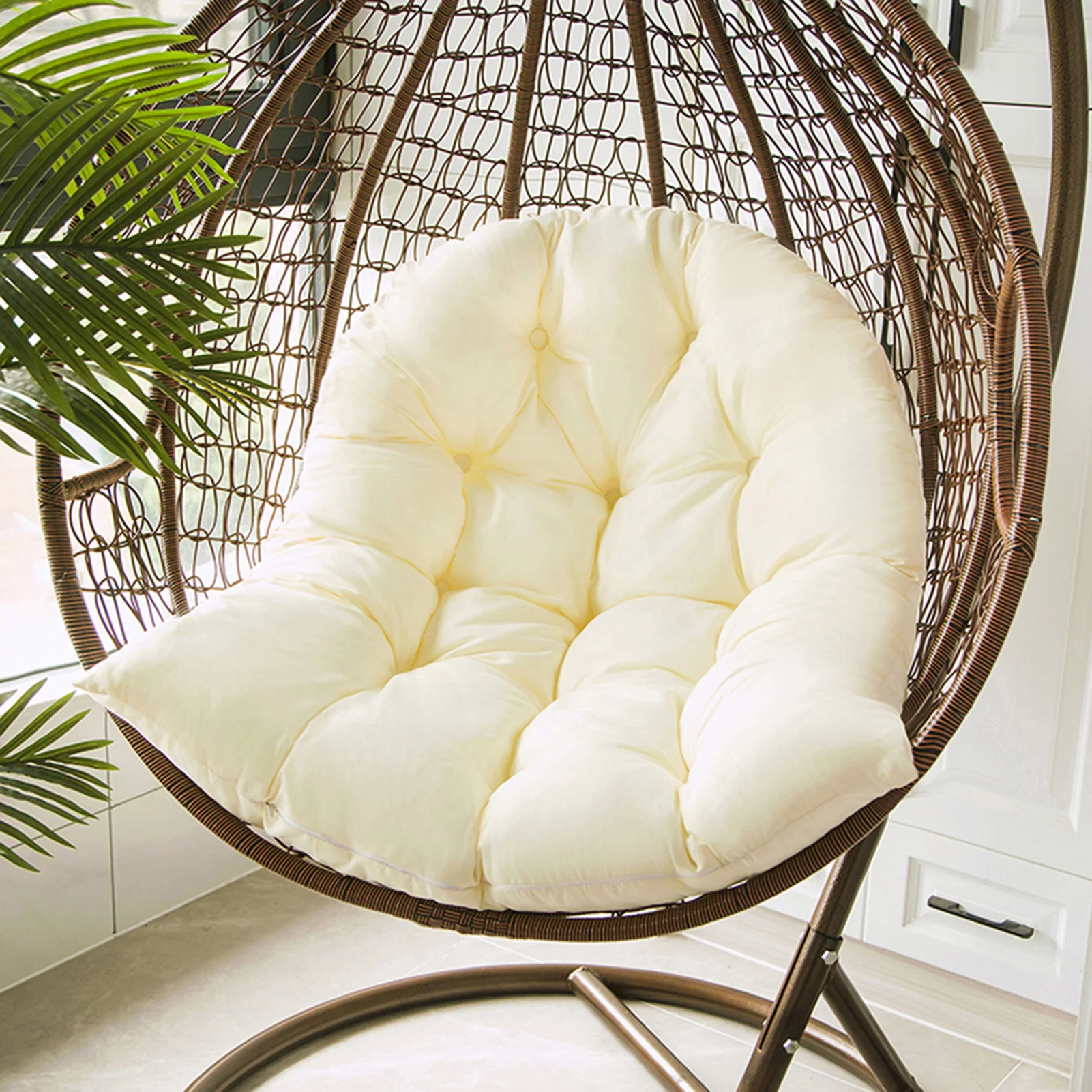 Swing Hanging Basket Seat Cushion Thickened Hanging Egg Hammock Chair Cushion Pad For Patio Garden Swing Chair
Swing Hanging Basket Seat Cushion Thickened Hanging Egg Hammock Chair Cushion Pad For Patio Garden Swing Chair