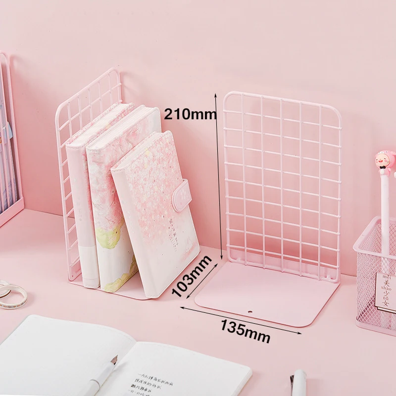 1Pair Iron Bookends Portable Book Display Stand Rack Desktop Book Support Storage Rack Book Stand Holder Desk Organizer Bookend
1Pair Iron Bookends Portable Book Display Stand Rack Desktop Book Support Storage Rack Book Stand Holder Desk Organizer Bookend