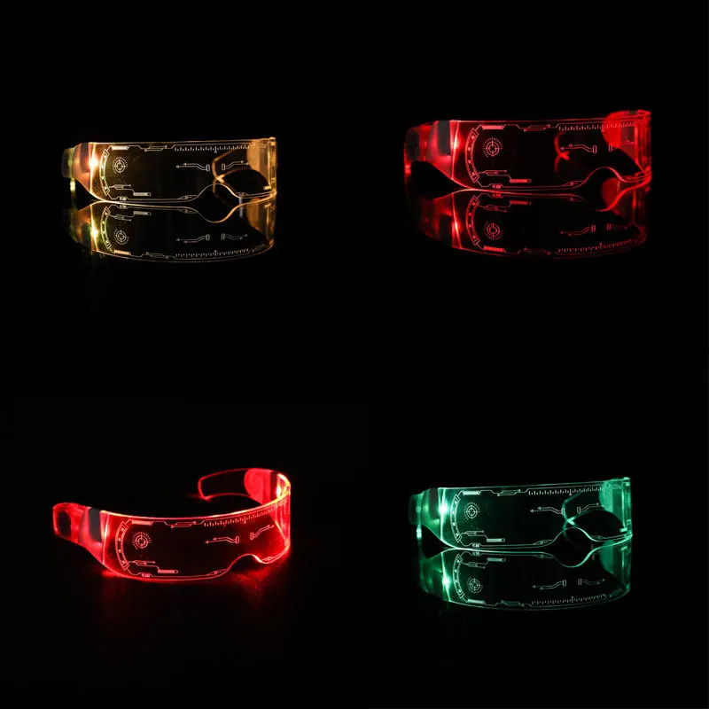 Светодиодные очки, светящиеся, регулируемые цвета, очки, украшения для Хэллоуина, Рождества, освещение для танцев и вечеринок 
Светодиодные очки, светящиеся, регулируемые цвета, очки, украшения для Хэллоуина, Рождества, освещение для танцев и вечеринок