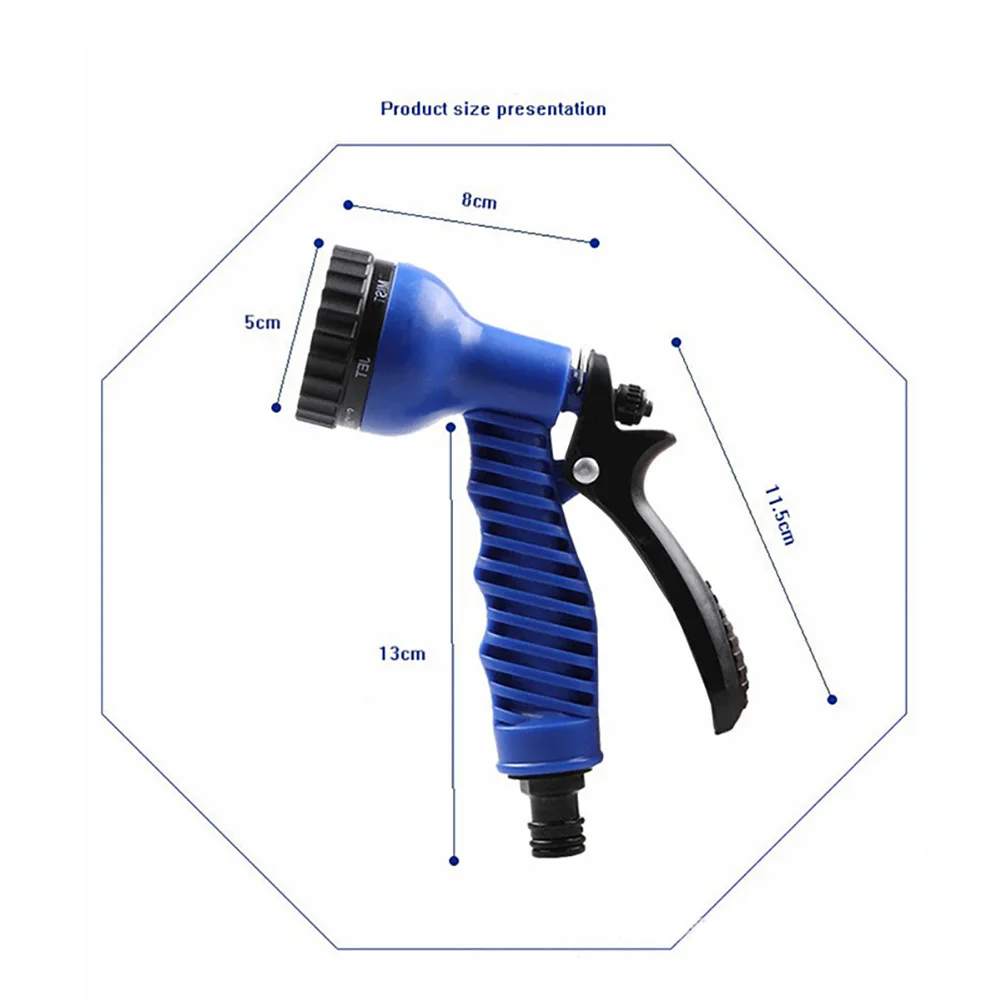 Expandable Flexible Garden Hose Car Washing Gardening Hose with 7 Function Nozzle, 25ft/50ft/75ft/100ft/125ft/150ft/175ft
Expandable Flexible Garden Hose Car Washing Gardening Hose with 7 Function Nozzle, 25ft/50ft/75ft/100ft/125ft/150ft/175ft