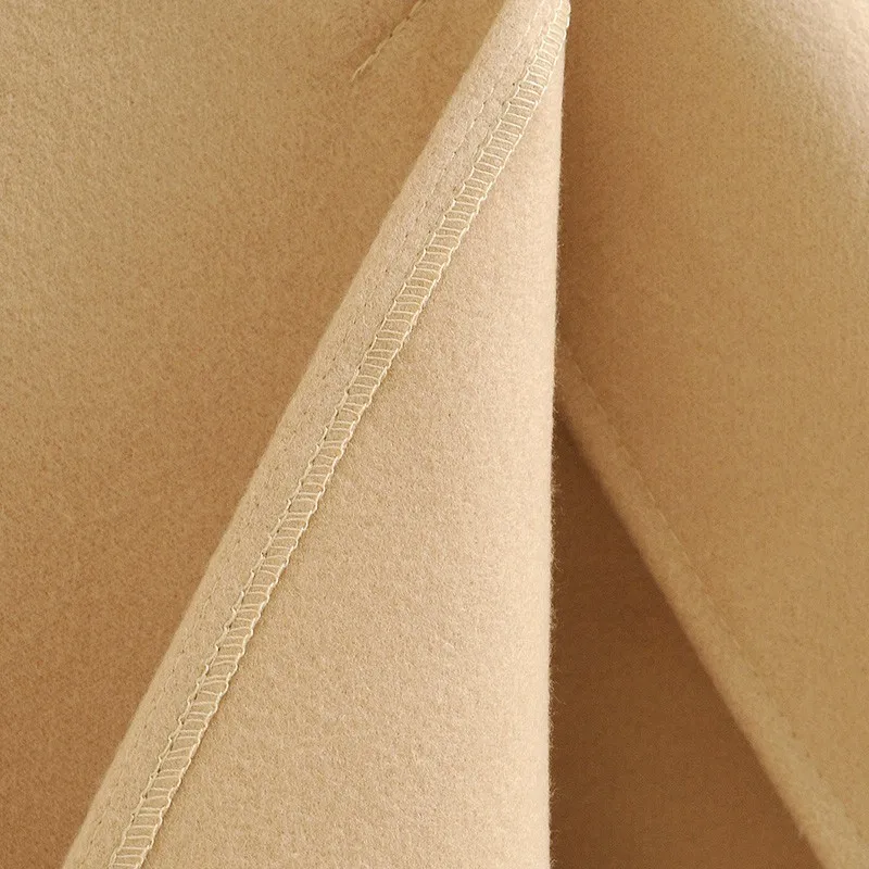 Artsnie Winter Double Pockets Woolen Coat Women Turn Down Collar Long Sleeve Coats Vintage Casual Oversized Khaki Warm Coats 
Artsnie Winter Double Pockets Woolen Coat Women Turn Down Collar Long Sleeve Coats Vintage Casual Oversized Khaki Warm Coats