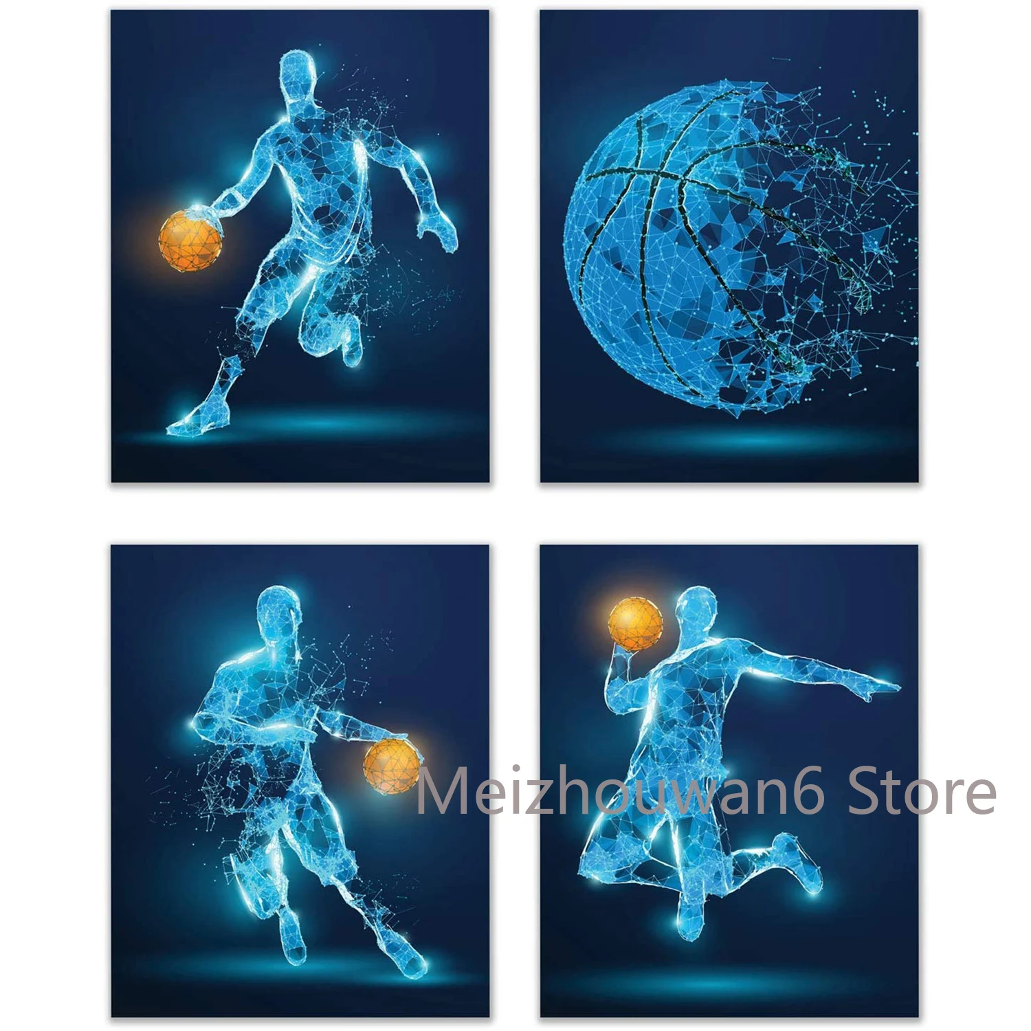 Basketball X-Ray Wall Art Decor Metal Tin Sign Set of 4 (8x12) Inch Poster Sign Metal Plaque Bedroom Living Room Gift Idea
Basketball X-Ray Wall Art Decor Metal Tin Sign Set of 4 (8x12) Inch Poster Sign Metal Plaque Bedroom Living Room Gift Idea