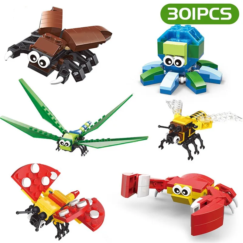 Zoo Animal Baby Toys For Children Simulated Insect Bee Butterfly Dragonfly Crab Building Blocks Model Sets Kids Educational Toys
Zoo Animal Baby Toys For Children Simulated Insect Bee Butterfly Dragonfly Crab Building Blocks Model Sets Kids Educational Toys