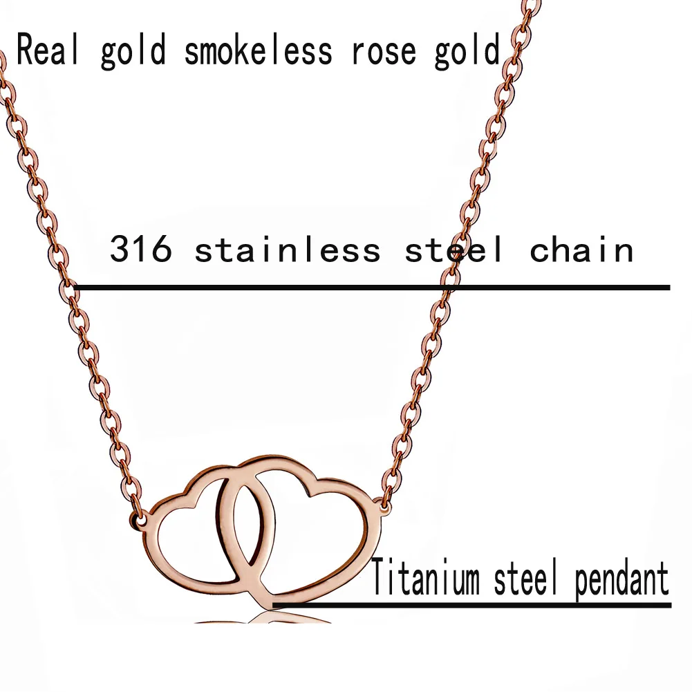 Heart Pendant Women Necklace Stainless Steel Polished Beautifully Ladies Elegant Chain Fashion High Quality Gift Jewelry 
Heart Pendant Women Necklace Stainless Steel Polished Beautifully Ladies Elegant Chain Fashion High Quality Gift Jewelry