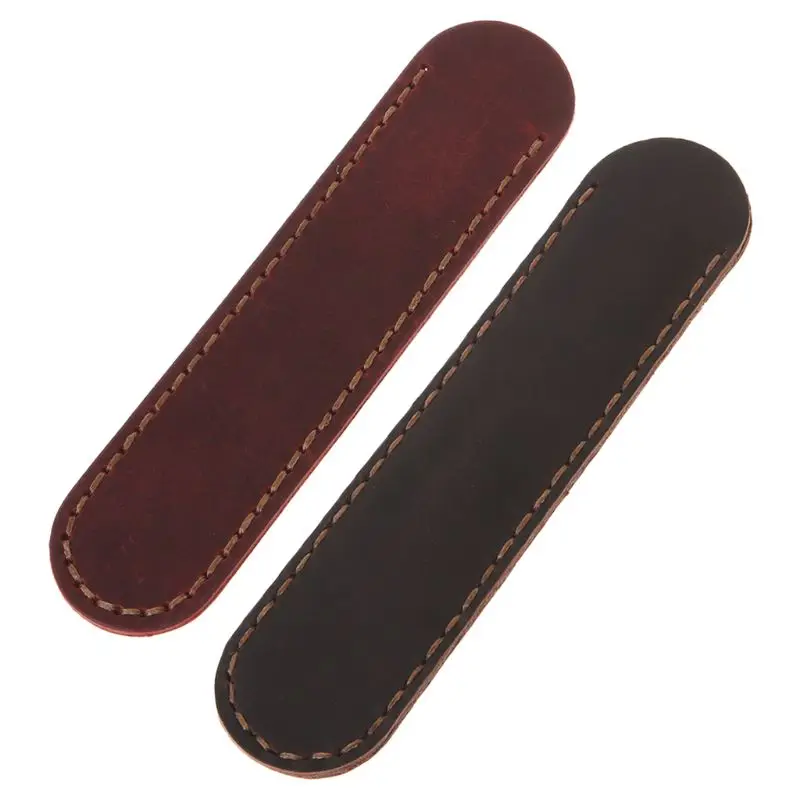 Retro Leather Pen Holder Ballpoint Single-Pen Protective Sleeve Cover Handmade Cross Stiched Fountain Pouch For Office
Retro Leather Pen Holder Ballpoint Single-Pen Protective Sleeve Cover Handmade Cross Stiched Fountain Pouch For Office
