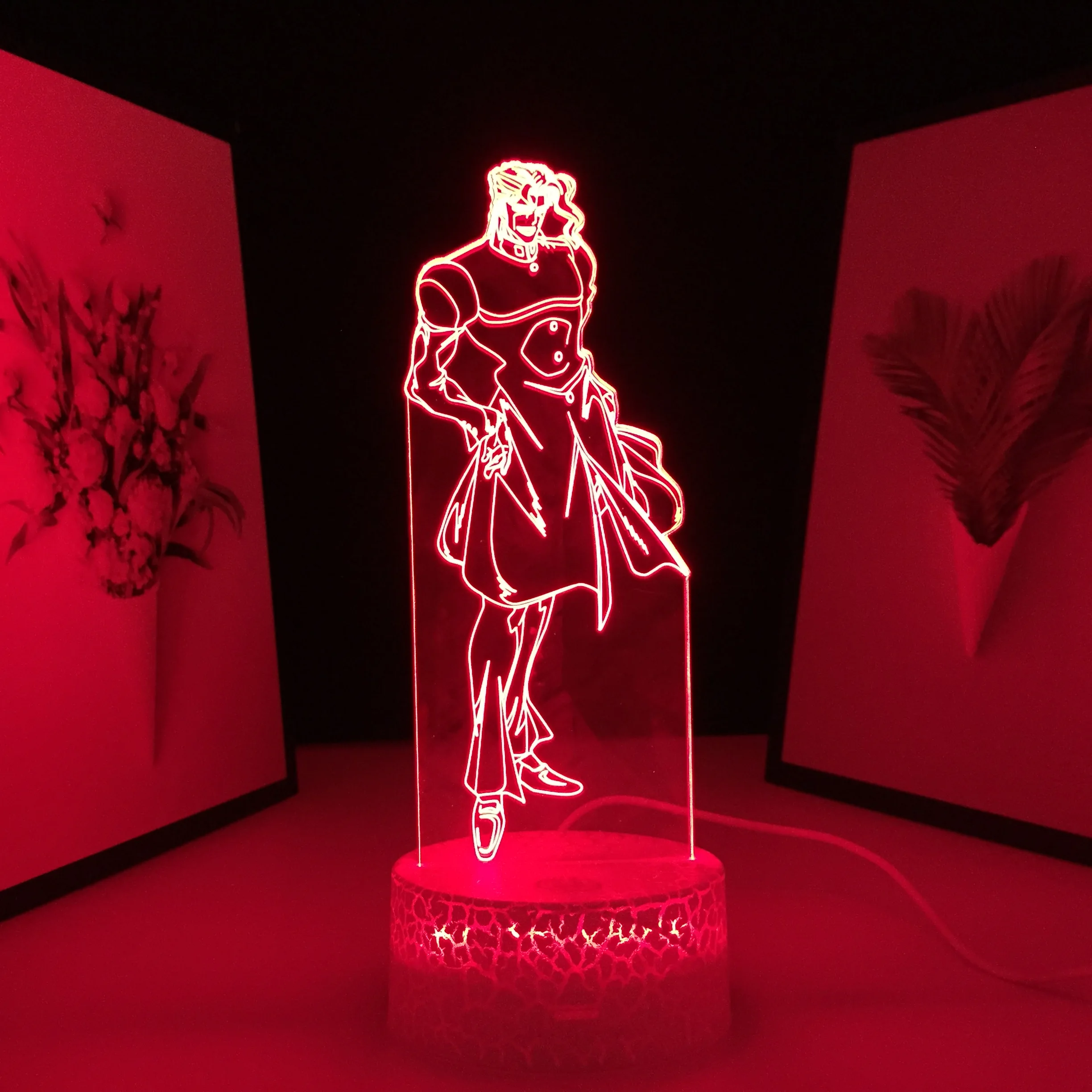 Anime JoJo Bizarre Adventure Noriaki Kakyoin 3D Light for Bedroom Decor Light Birthday Gift Manga Figure Acrylic Table Lamp
Anime JoJo Bizarre Adventure Noriaki Kakyoin 3D Light for Bedroom Decor Light Birthday Gift Manga Figure Acrylic Table Lamp
