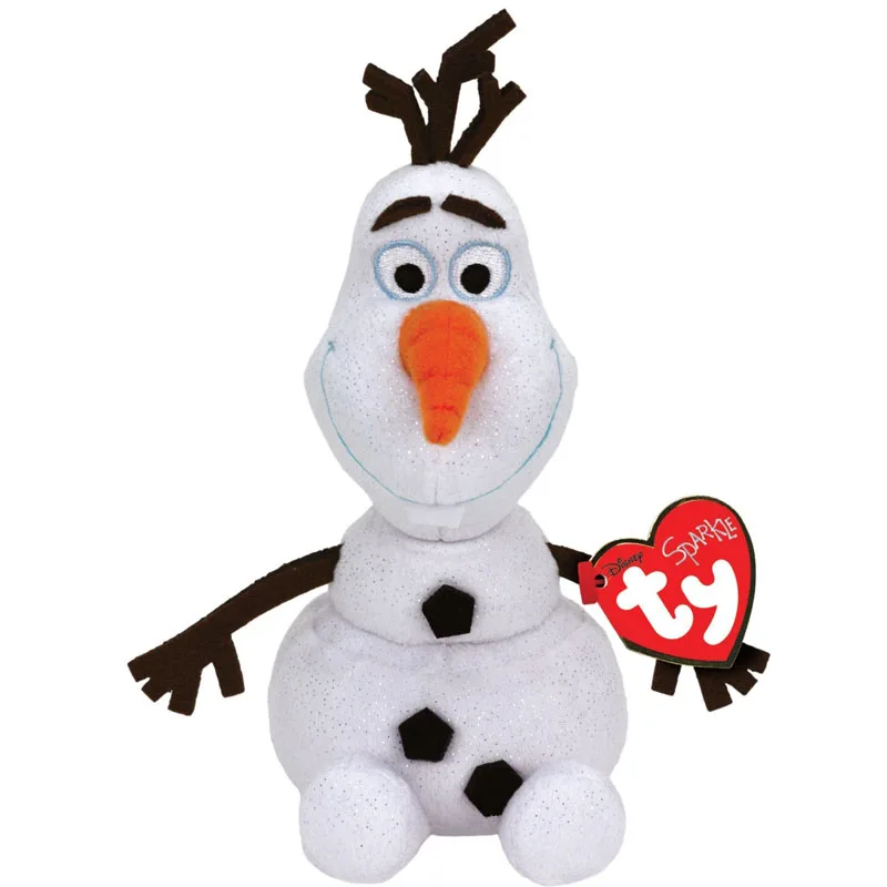 Ty Beanie Babies 15 см Снеговик плюшевый обычный мягкий набивной животный коллекционная