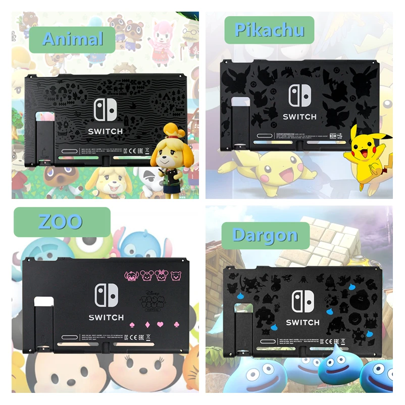 Животные рождественские Задняя Лицевая панель для Nintendo Switch шлангов чехол КРЫШКА