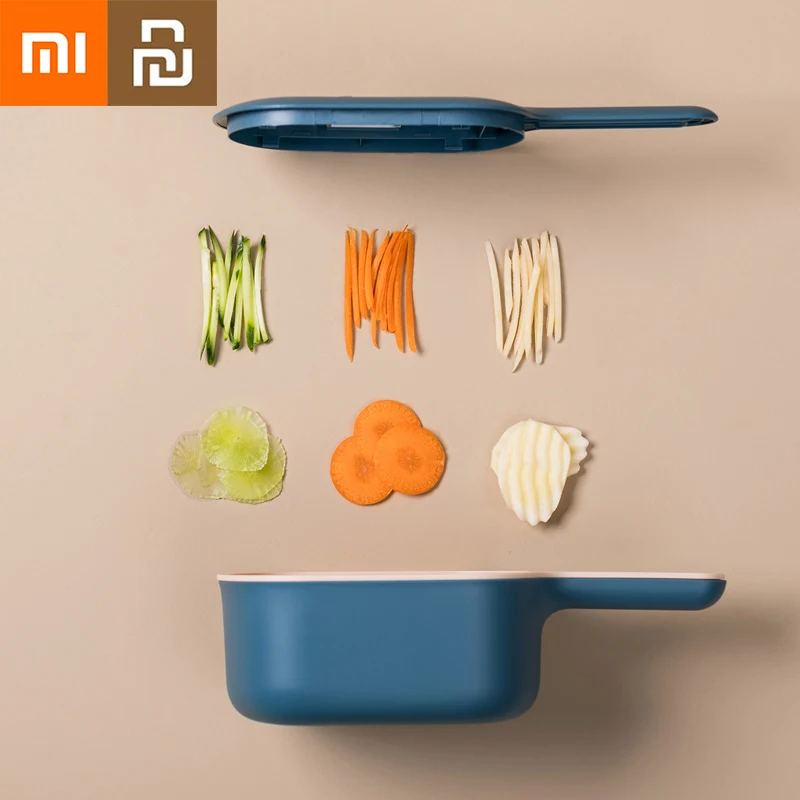XiaoMi Vegetable Cutter Manual Kitchen Chopping Multi Functional Wash Vegetables Household Healthy Stainless Steel Slice Grater
XiaoMi Vegetable Cutter Manual Kitchen Chopping Multi Functional Wash Vegetables Household Healthy Stainless Steel Slice Grater
