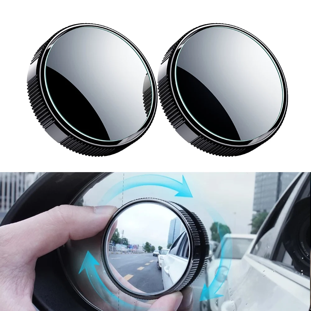 2pcs HD 360 Degree Wide Angle Blind Spot Mirror Car Rearview Convex Mirror for Car Reverse Parking Auxiliary Blind Spot Mirror
2pcs HD 360 Degree Wide Angle Blind Spot Mirror Car Rearview Convex Mirror for Car Reverse Parking Auxiliary Blind Spot Mirror
