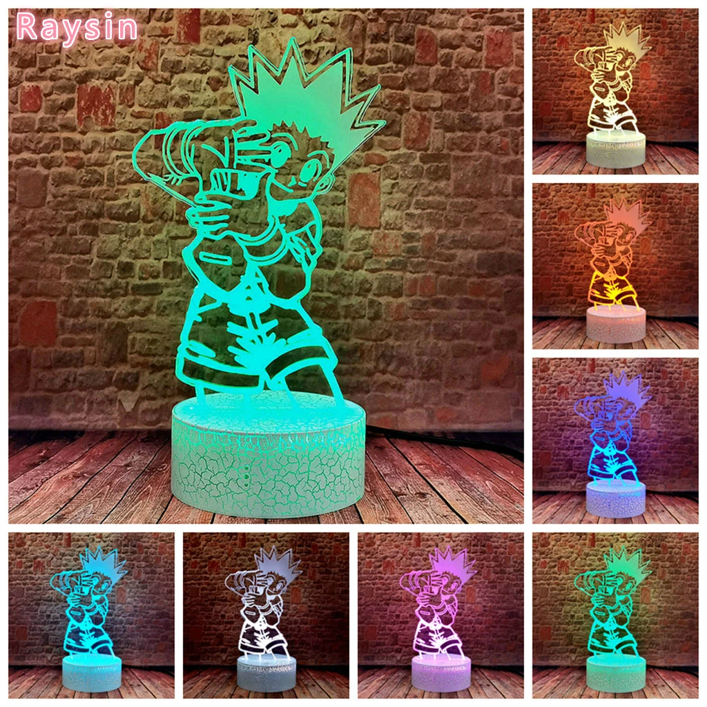 Kids Night Light Gon Freecss Figure Led 7 Colors Change 3D Lamp For Child Boys Bedroom Decor Anime Dropshipping Hunter X Hunter
Kids Night Light Gon Freecss Figure Led 7 Colors Change 3D Lamp For Child Boys Bedroom Decor Anime Dropshipping Hunter X Hunter