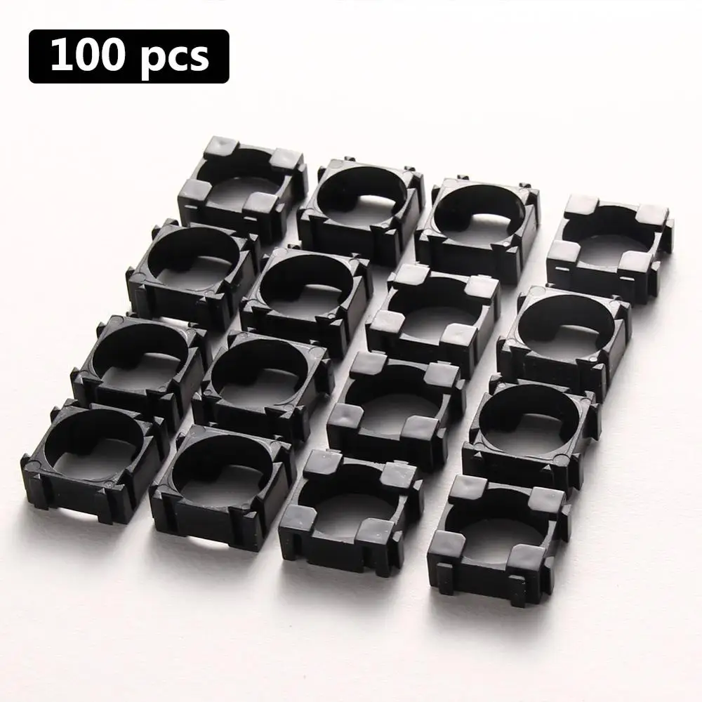 100pcs 18650 Battery Safety Anti Vibration Holder Cylindrical Holder Bracket 22x22mm Fire Retardant Meterials Lithium Batteries
100pcs 18650 Battery Safety Anti Vibration Holder Cylindrical Holder Bracket 22x22mm Fire Retardant Meterials Lithium Batteries