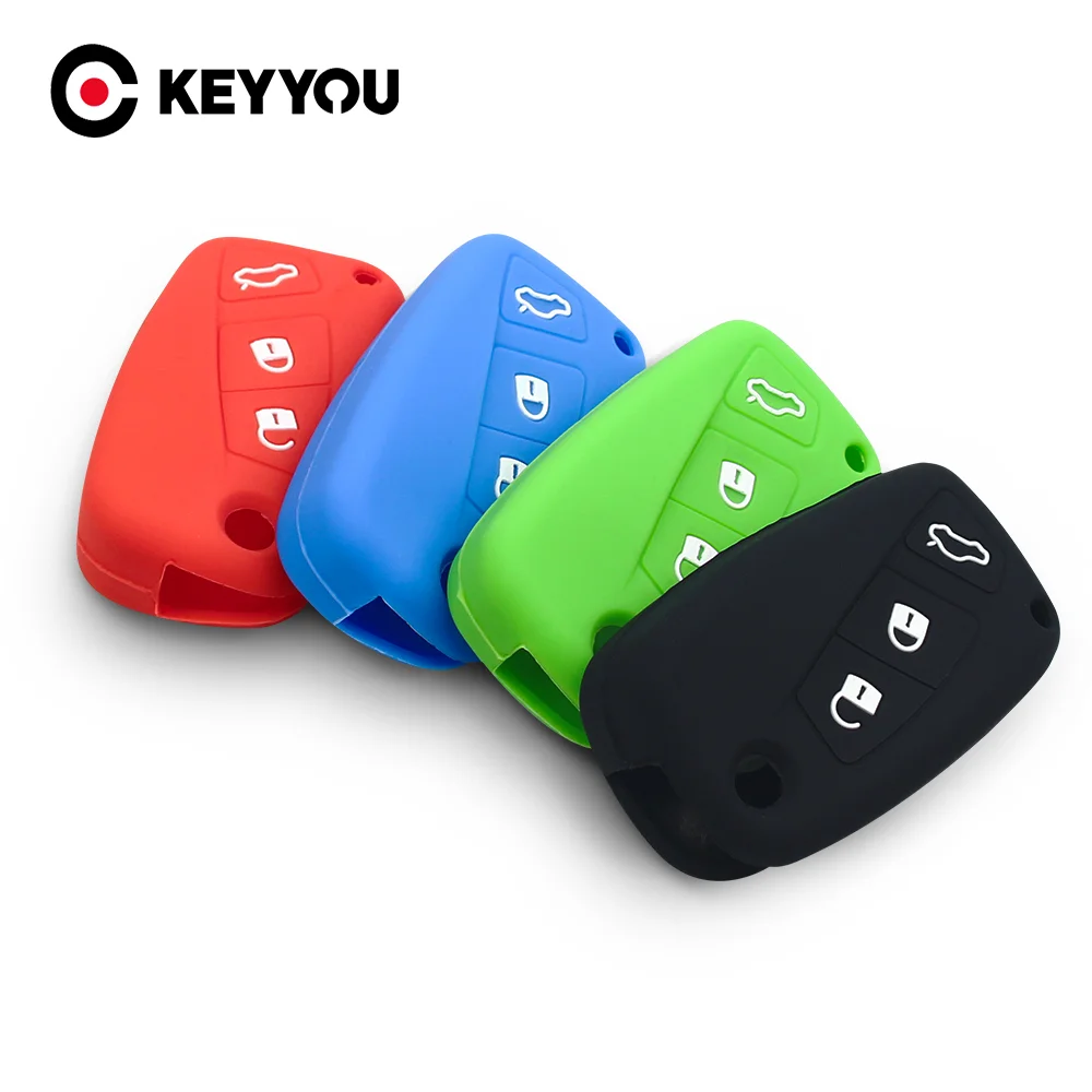 Брелок KEYYOU 10x для ключей FIAT Panda Stilo Punto Ducato Doblo микроавтобуса Grande Bravo 500, силиконовый резиновый чехол для автомобильного ключа, чехол с 3 кнопкам...
Брелок KEYYOU 10x для ключей FIAT Panda Stilo Punto Ducato Doblo микроавтобуса Grande Bravo 500, силиконовый резиновый чехол для автомобильного ключа, чехол с 3 кнопкам...