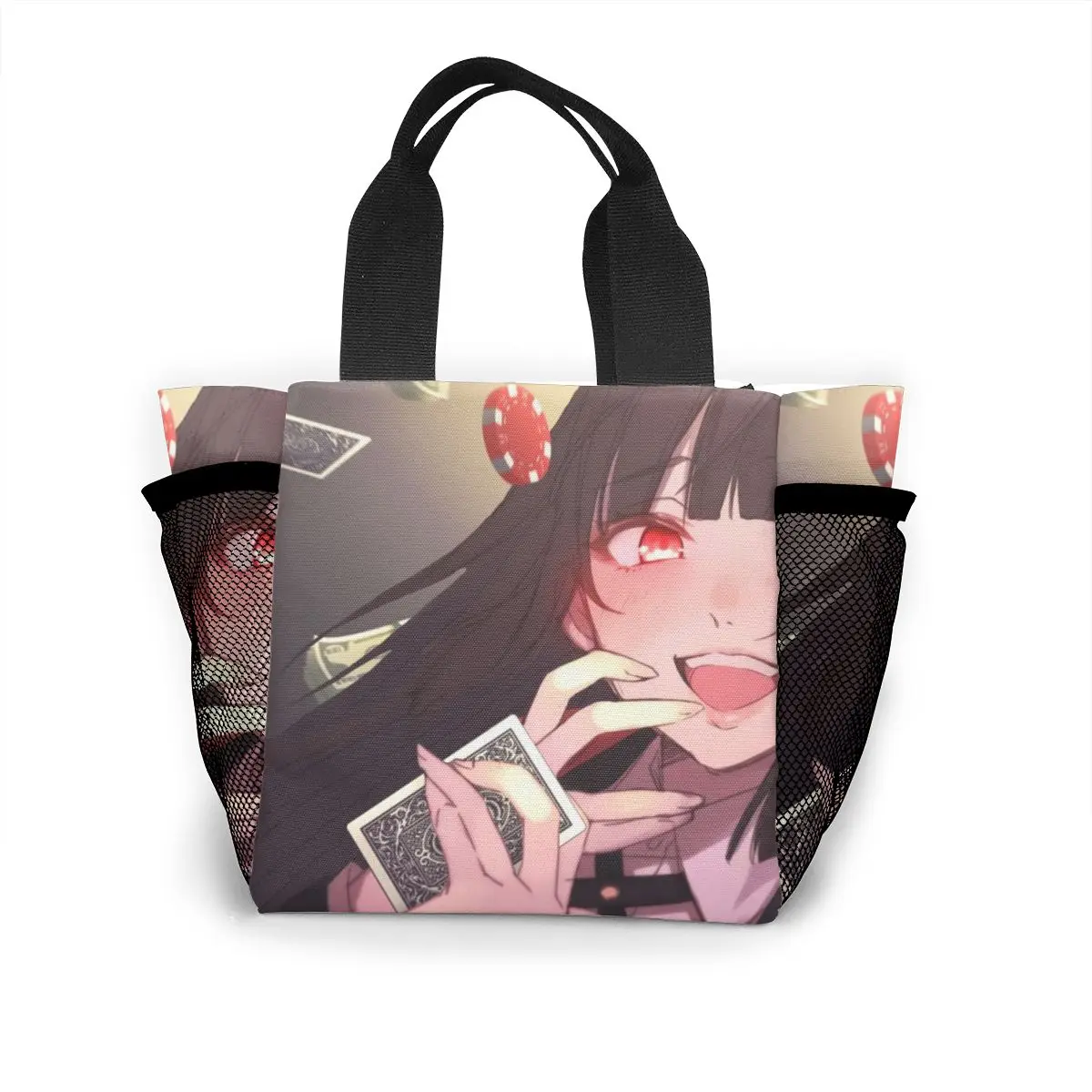 Kakegurui Lunch Bag for Girls Women,Canvas Polka Dot Lunch Tote Box Bag for Work School
Kakegurui Lunch Bag for Girls Women,Canvas Polka Dot Lunch Tote Box Bag for Work School