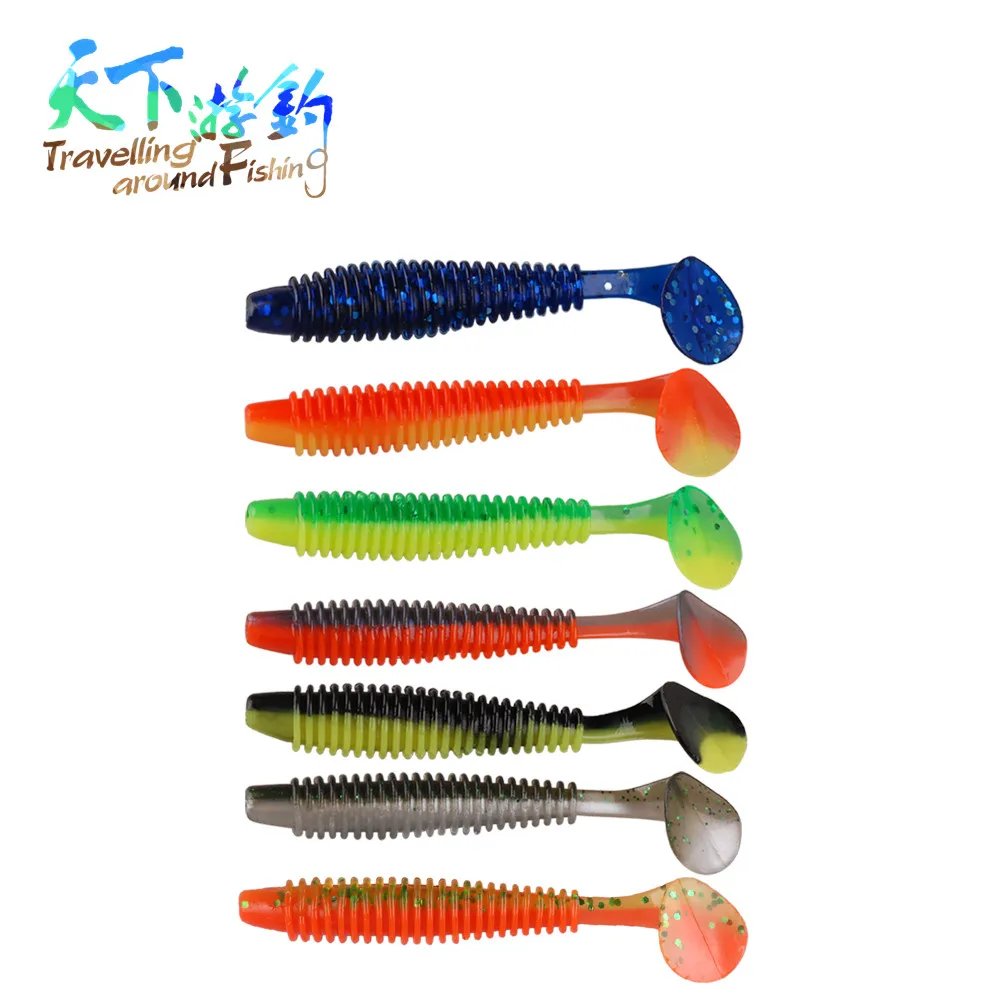 TAF Quality Lures Shad 70mm 2.6g Pesca Fishing Soft Lures Silicone Bait Wobblers Paddle Tail Leurre Souple Bass Fishing Tackle
TAF Quality Lures Shad 70mm 2.6g Pesca Fishing Soft Lures Silicone Bait Wobblers Paddle Tail Leurre Souple Bass Fishing Tackle