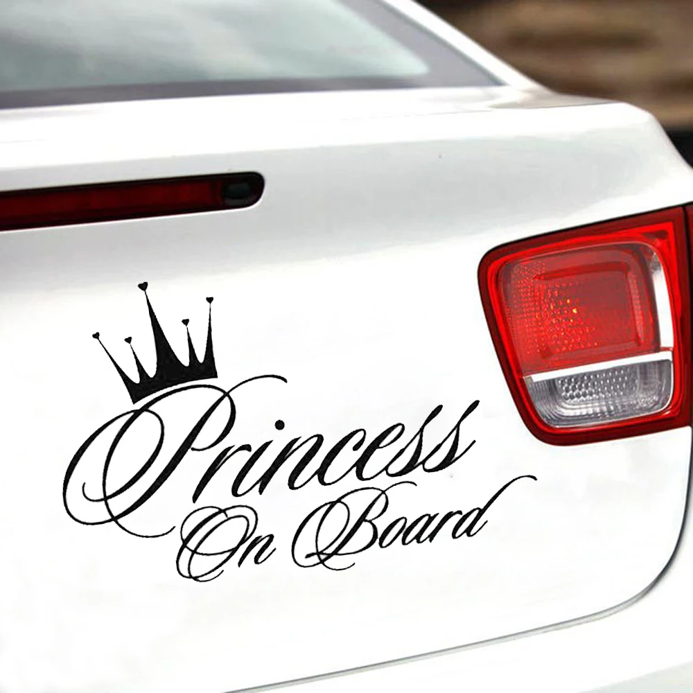 Funny Princess Baby on Board Car Sticker Automobiles Motorcycles Exterior Accessories Reflective Vinyl Decals for Bmw Audi Ford
Funny Princess Baby on Board Car Sticker Automobiles Motorcycles Exterior Accessories Reflective Vinyl Decals for Bmw Audi Ford