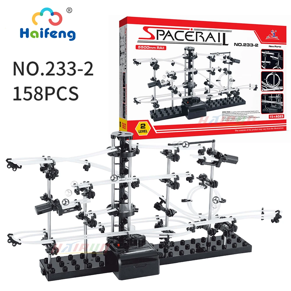 Haifeng Roller Coaster Marble Run Ball Building Blocks Track Set Enlightenment Educational Toys For Children Over 8 Years Old
Haifeng Roller Coaster Marble Run Ball Building Blocks Track Set Enlightenment Educational Toys For Children Over 8 Years Old
