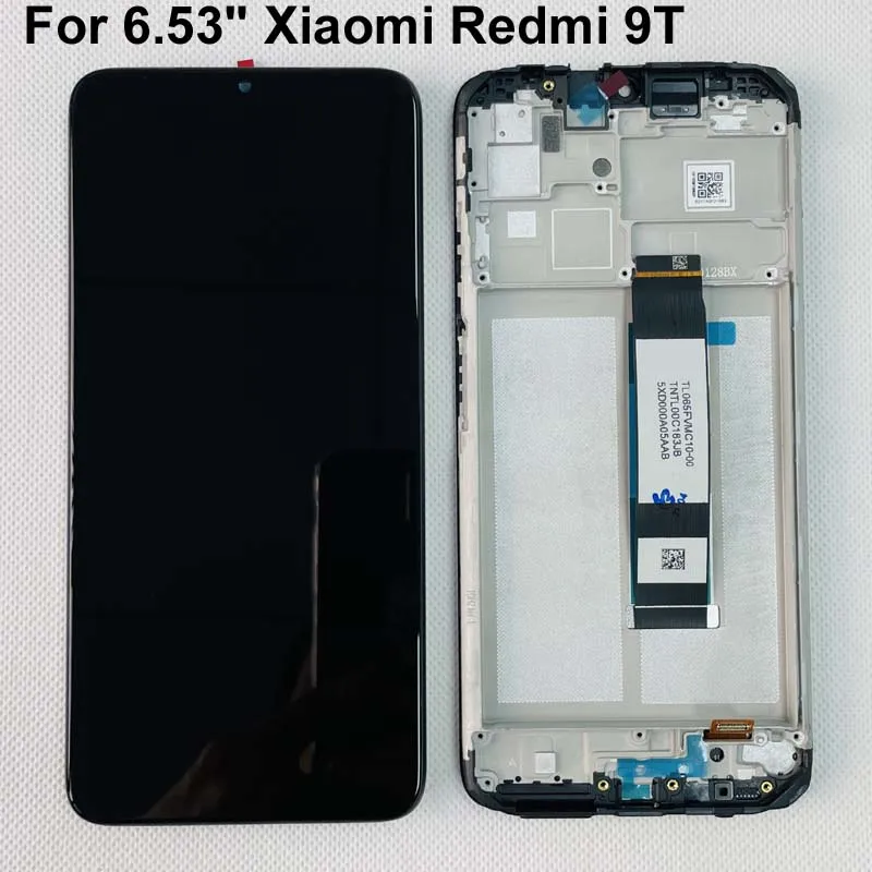 6,53 "Оригинальный Новый ЖК-экран для Xiaomi Redmi 9 T 9 T + сенсорная панель дигитайзер Рамка для Xiaomi Redmi Note 9 4G
6,53 "Оригинальный Новый ЖК-экран для Xiaomi Redmi 9 T 9 T + сенсорная панель дигитайзер Рамка для Xiaomi Redmi Note 9 4G