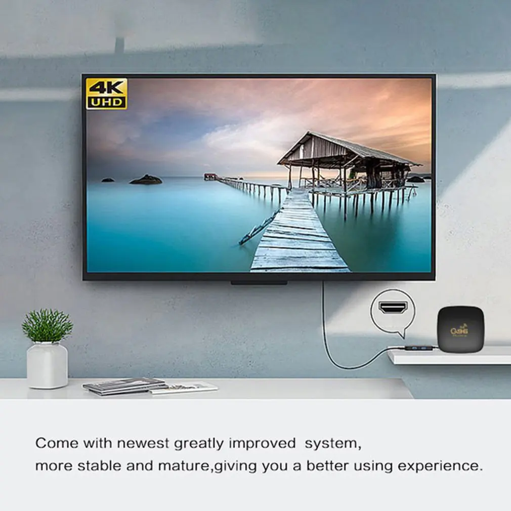 HD TV Box 2GB+16GB 8+128GB Ddr3 Set-top Receiver 4k Smart Tv Box With Wifi Only Media Player Smart Tv Box Smart Set Top Box
HD TV Box 2GB+16GB 8+128GB Ddr3 Set-top Receiver 4k Smart Tv Box With Wifi Only Media Player Smart Tv Box Smart Set Top Box