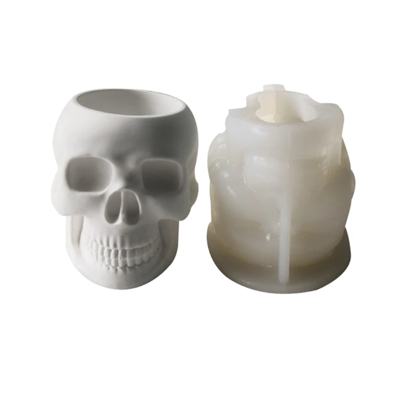 Crystal Epoxy Skull Flower Pot Silicone Mold, Plaster Concrete Cement Resin Vase Mould for for DIY Resin Polymer Clays
Crystal Epoxy Skull Flower Pot Silicone Mold, Plaster Concrete Cement Resin Vase Mould for for DIY Resin Polymer Clays