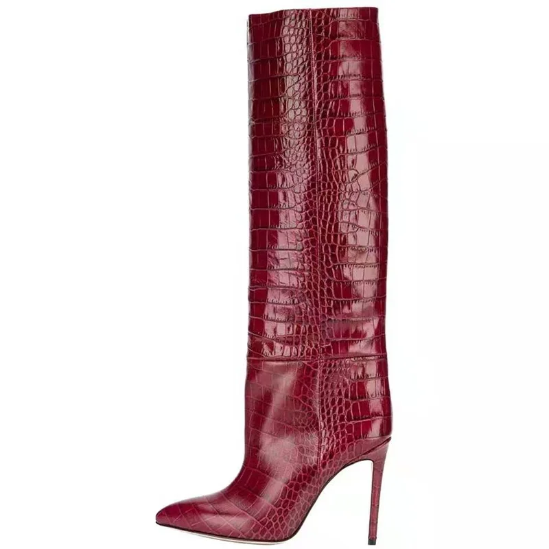 2021 New Autumn Winter Warm Boots Sexy High Heels Shoes Woman Pointed Toe Newest Black Blue Beige Knee High Boots Big Size 34-43
2021 New Autumn Winter Warm Boots Sexy High Heels Shoes Woman Pointed Toe Newest Black Blue Beige Knee High Boots Big Size 34-43