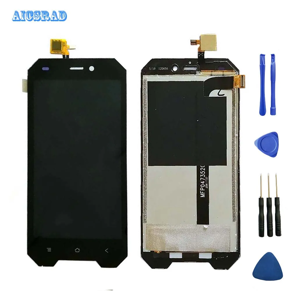 AICSRAD для 4 7 дюймов Blackview BV4000 ЖК дисплей Дисплей + Сенсорный экран 100% тестирование