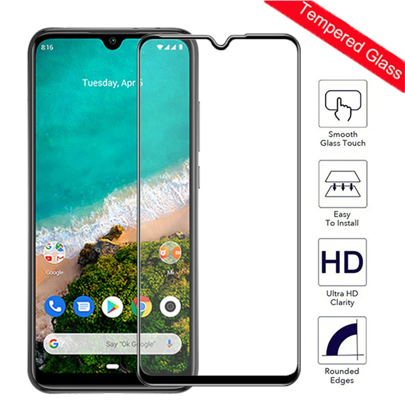 Защитное стекло для Xiaomi mi A3 Lite закаленное защиты экрана xiomi mia3lite xaomi mia3 mia 3 lite |