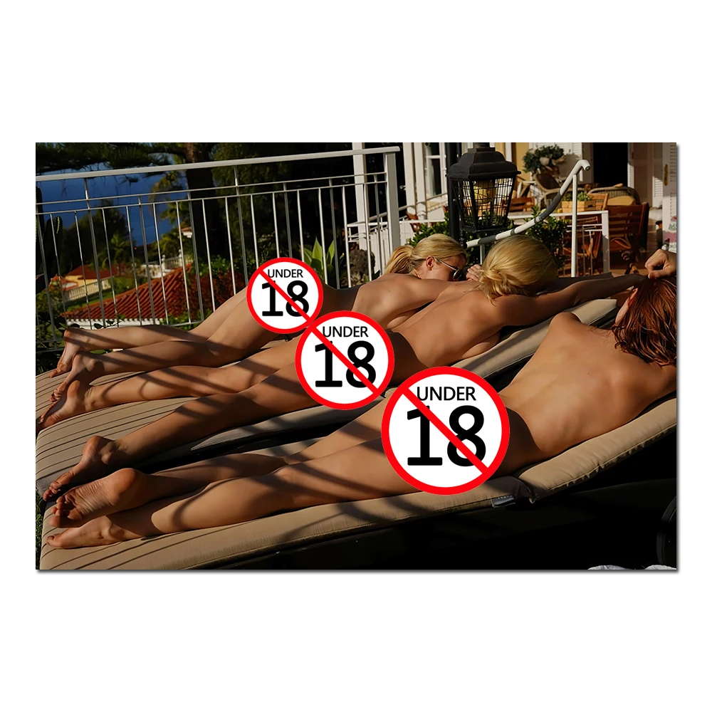 Картина на холсте для загара для 3 девушек, плакат для взрослых и печатная Настенная картина для украшения спальни
Картина на холсте для загара для 3 девушек, плакат для взрослых и печатная Настенная картина для украшения спальни