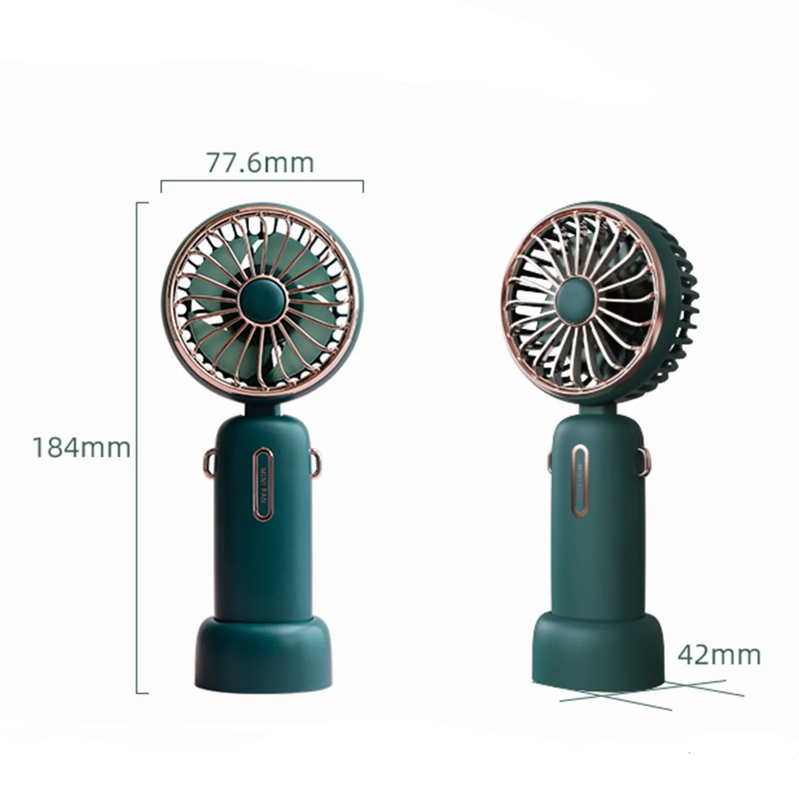 Handheld Mini Fan 2 In 1 Portable Usb Recharge Silent Fan 4800mah Electric Fan Cooler Appliance Desktop Travel Hand Fans#G4
Handheld Mini Fan 2 In 1 Portable Usb Recharge Silent Fan 4800mah Electric Fan Cooler Appliance Desktop Travel Hand Fans#G4