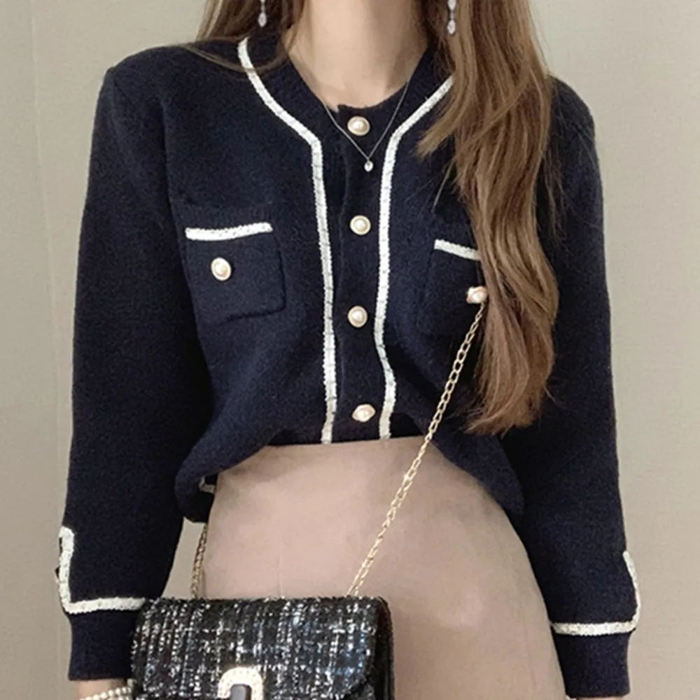 Women‘s Autumn Winter Sweater Lazy Style Cardigan Korean Retro Loose O Neck Knitted Cardigan Coat Female Warmer Clothes Gift
Women‘s Autumn Winter Sweater Lazy Style Cardigan Korean Retro Loose O Neck Knitted Cardigan Coat Female Warmer Clothes Gift