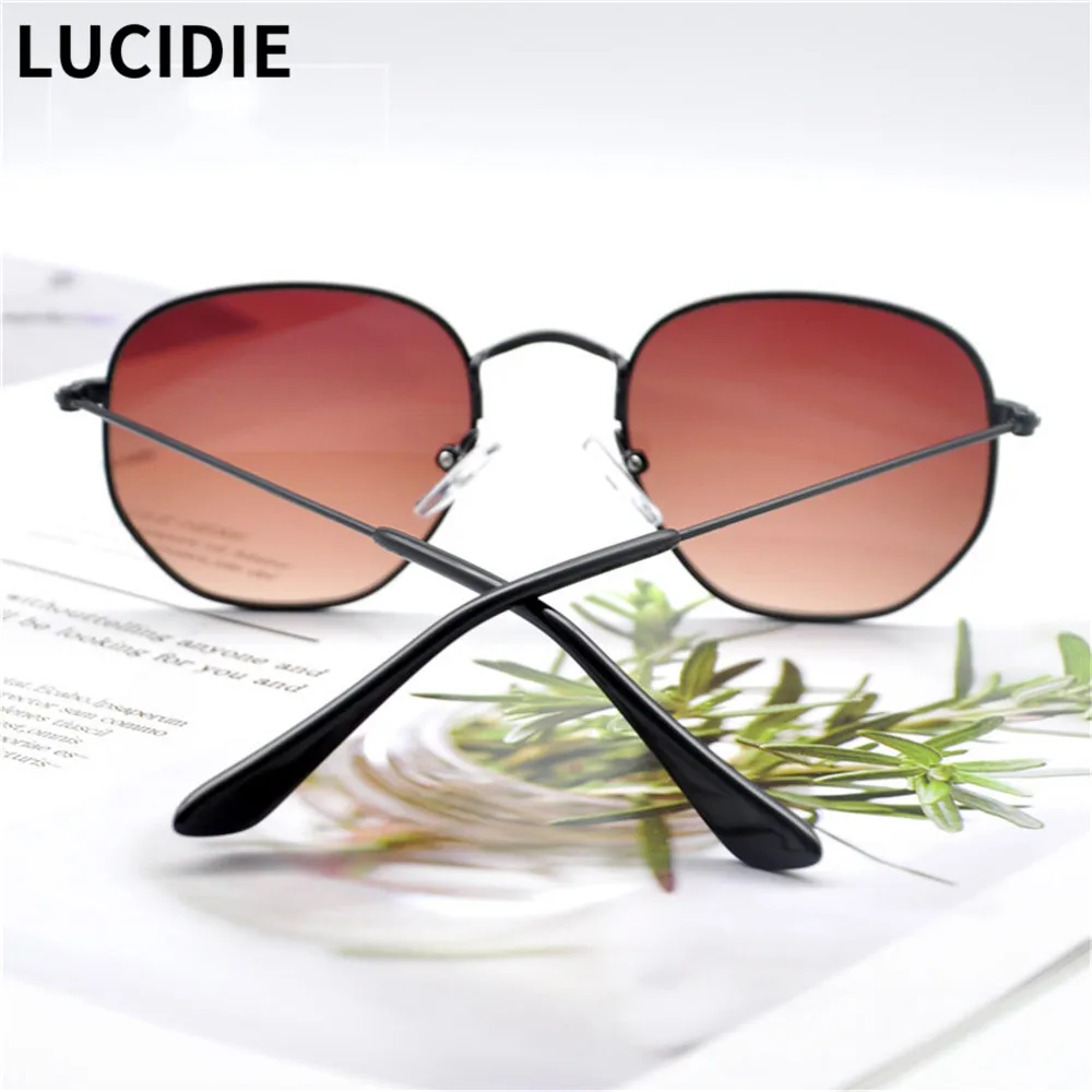 Солнечные очки LUCIDIE в винтажном стиле UV400 для мужчин и женщин роскошные