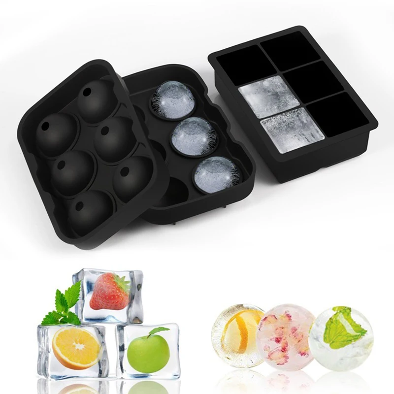 6-Hole Ice Hockey Puck And 6-Cell Ice Tray Kit, Six-In-One Silicone Ice Hockey Mold, Square Ice Cube Mold, Ice Cream Tools
6-Hole Ice Hockey Puck And 6-Cell Ice Tray Kit, Six-In-One Silicone Ice Hockey Mold, Square Ice Cube Mold, Ice Cream Tools