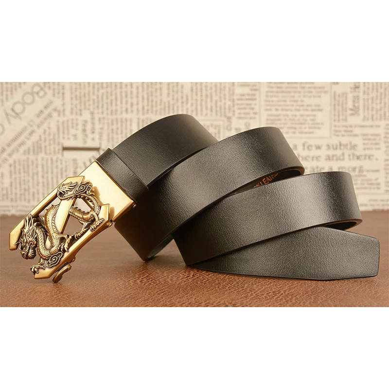 Mens Belts Genuine Leather Luxury Letter Z Dragon Two Color Automatic Buckle Solid Pattern Casual Belt Strap Belt For Male
Mens Belts Genuine Leather Luxury Letter Z Dragon Two Color Automatic Buckle Solid Pattern Casual Belt Strap Belt For Male