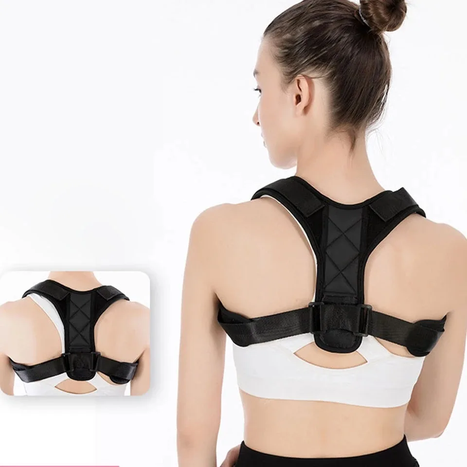 Adult Back Posture Corrector, Shoulder Straight Support Straps Adjustable For Men And Women To Prevent Listlessness
Adult Back Posture Corrector, Shoulder Straight Support Straps Adjustable For Men And Women To Prevent Listlessness
