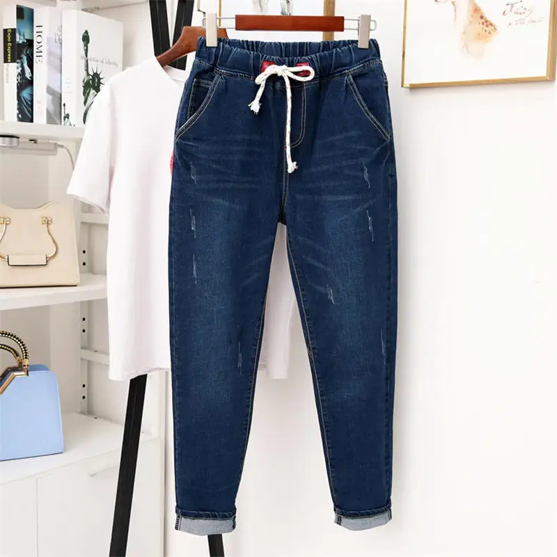 Джинсы-бойфренды для женская одежда свободные размера плюс штаны-шаровары Pantalon Femme уличная одежда в винтажном стиле; С высокой талией, джинс...
Джинсы-бойфренды для женская одежда свободные размера плюс штаны-шаровары Pantalon Femme уличная одежда в винтажном стиле; С высокой талией, джинс...